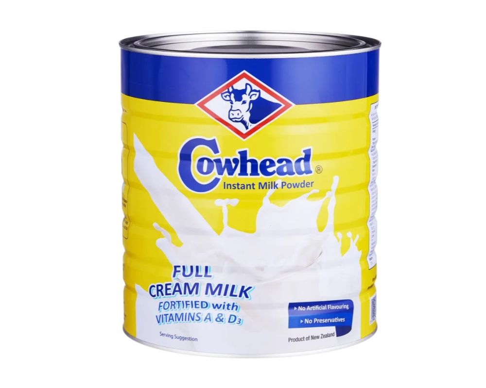Cowhead Instant Full Cream Milk Powder 2.5kg (Tin)