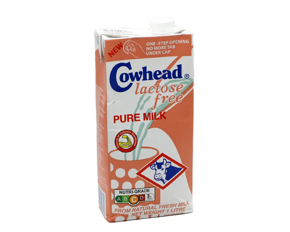 Cowhead Lactose Free Pure Milk 1Ltr.