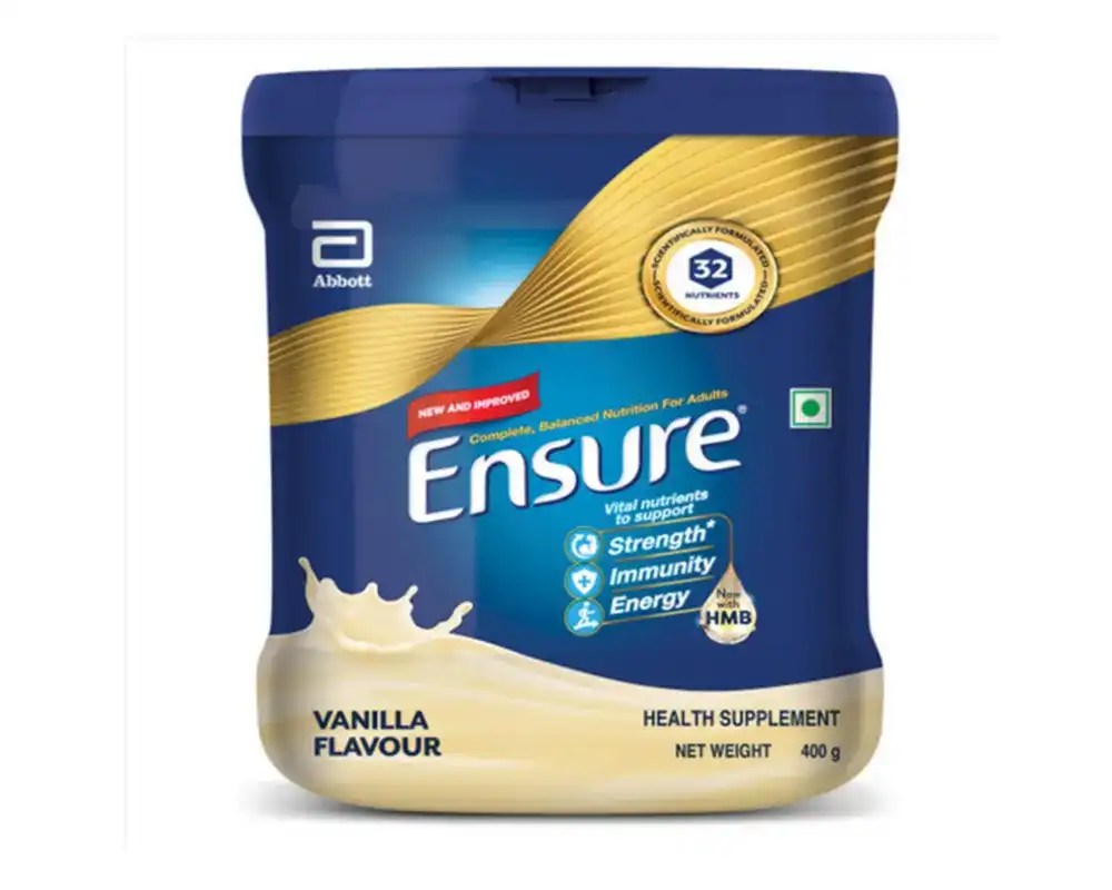 Ensure Vanilla Flavour Powder 400gm (Jar)
