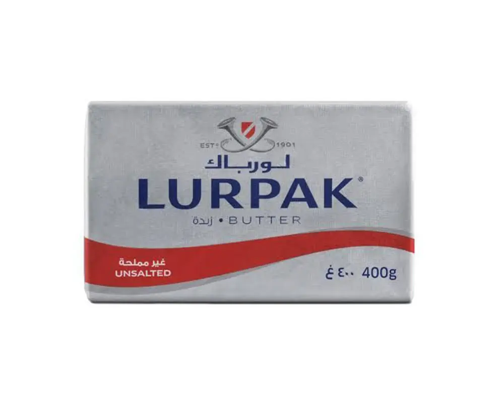 Lurpak Butter Unsalted Butter 400gm