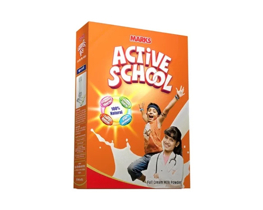 Marks Active School Full Cream Milk Powder 336gm