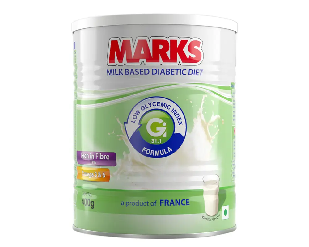 Marks Milk Based Diabetic Diet 400gm (Tin)