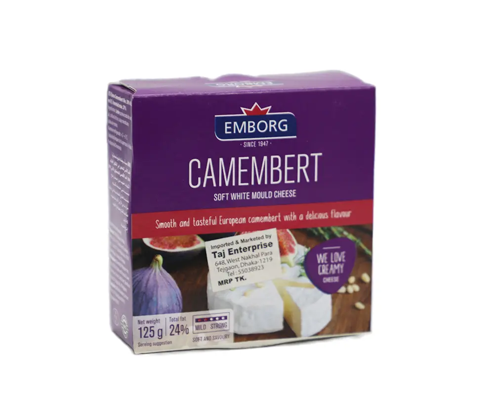 Emborg Camembert Cheese 125gm