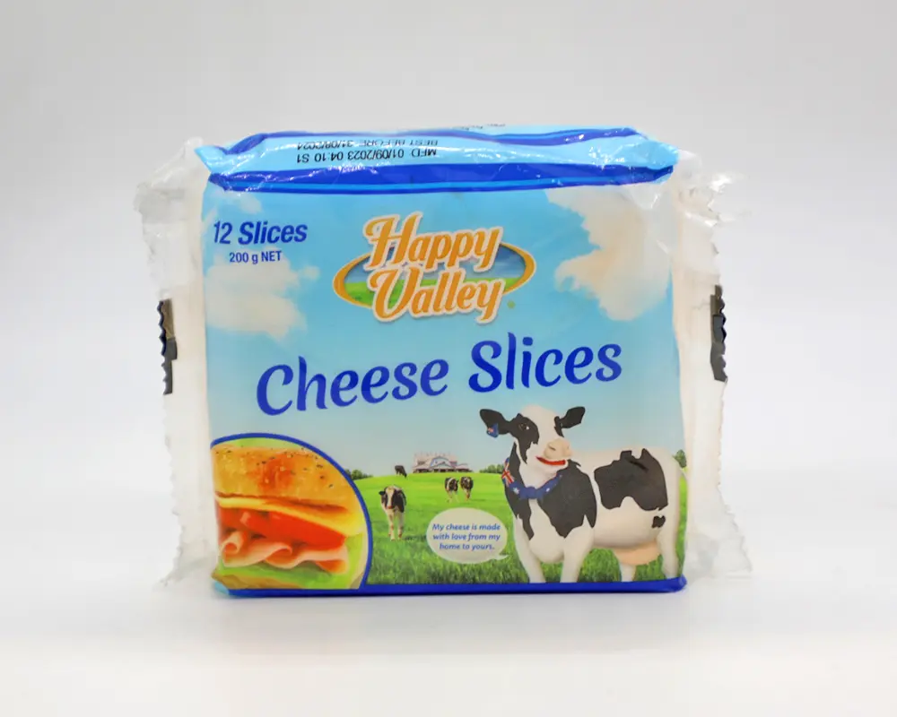 Happy Valley Cheese Slices 200(±)50gm