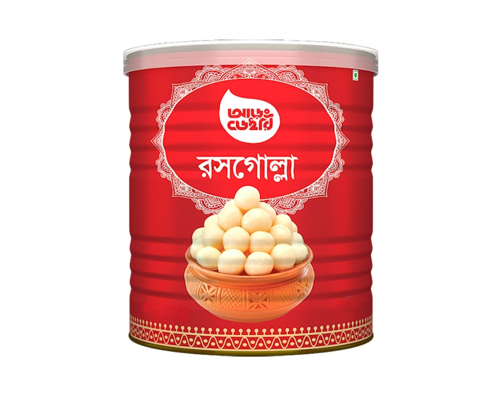 Aarong Dairy Roshogolla 1kg (Tin)