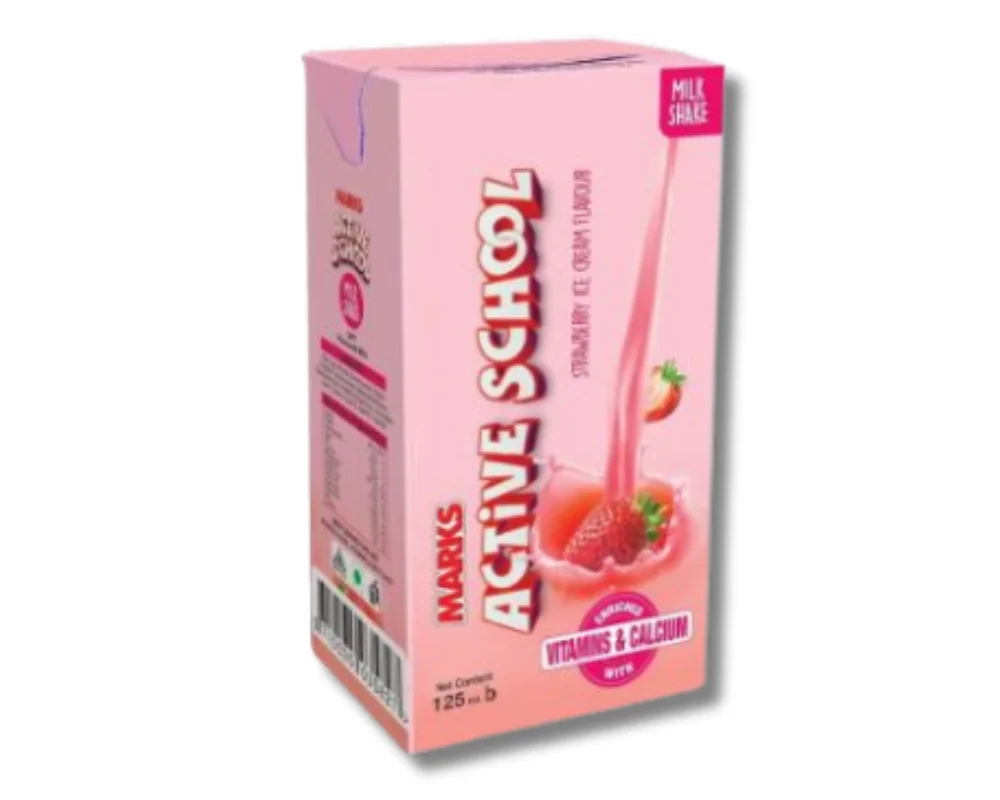 Marks Strawberry Ice Cream UHT Milk 125ml