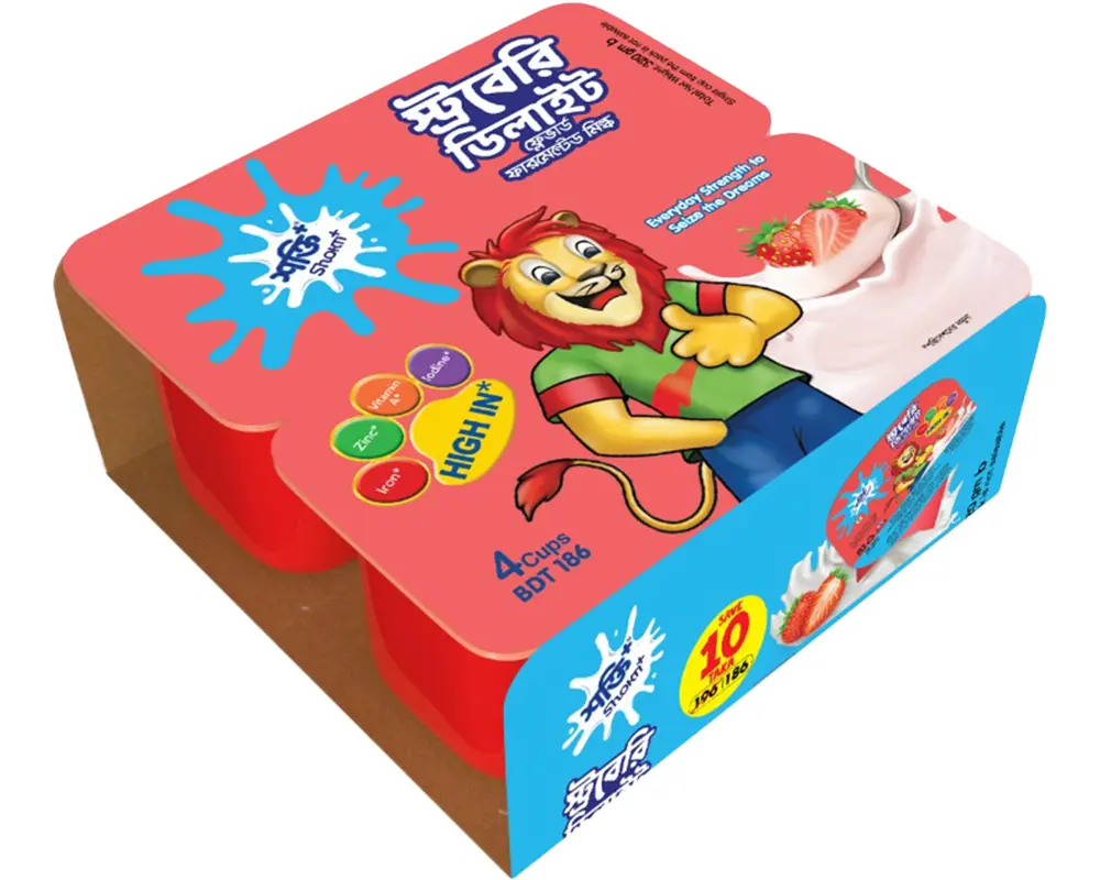 Shokti+ Strawberry Delight Kids 320gm