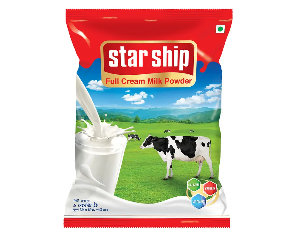 Starship Full Cream Milk Power 1kg (Poly)