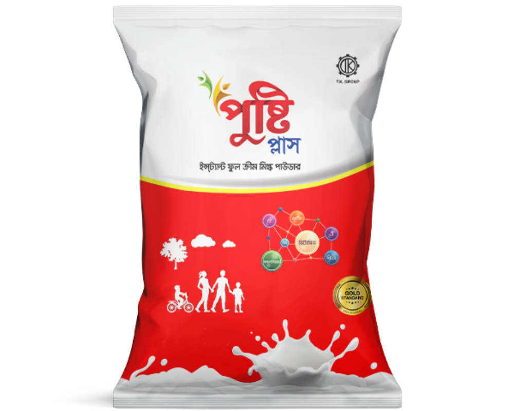 Pusti Plus Instant Full Cream Milk Powder 200gm