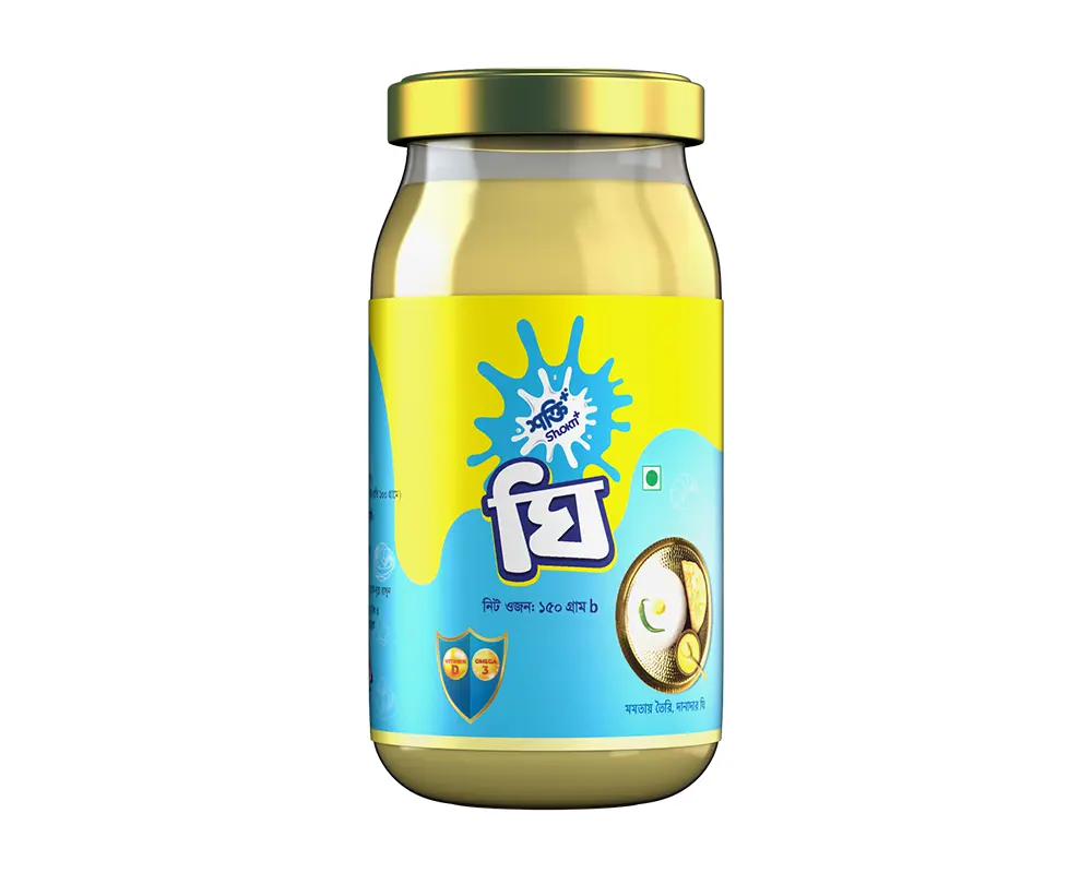 Shokti+ Ghee 150gm (Glass Jar)