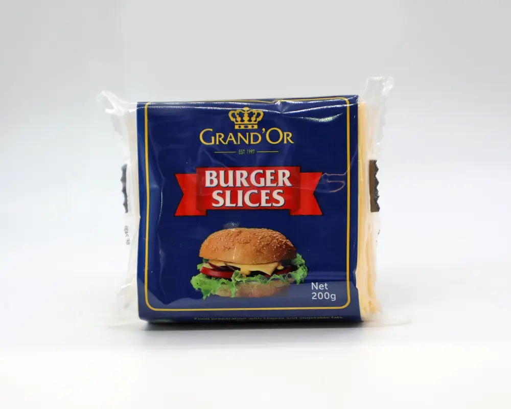 Grand'Or Burger Slices Cheese 200gm Netherlands