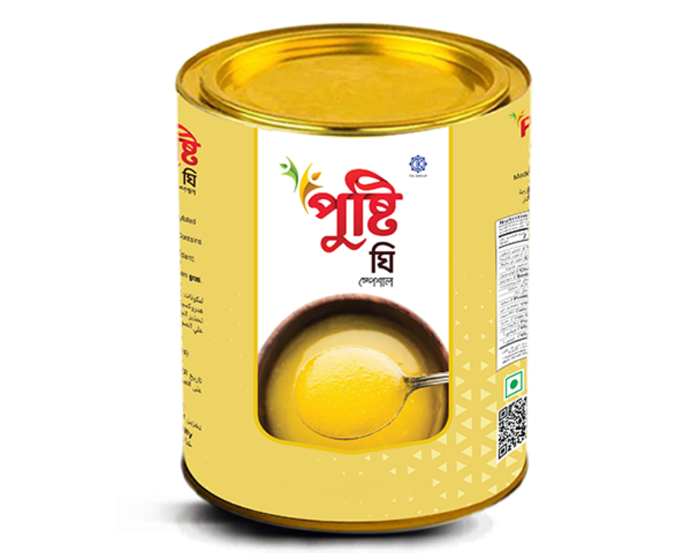 Pusti Special Ghee 100gm (Tin)