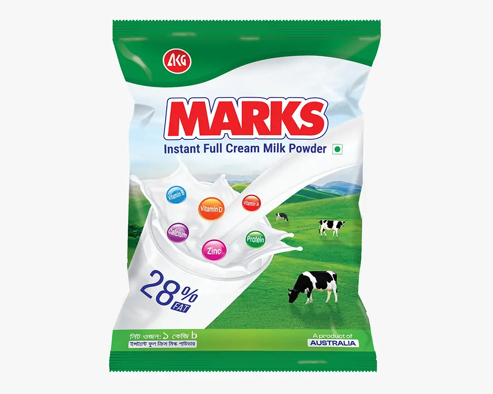 MARKS Instant Full Cream Milk Powder 1Kg
