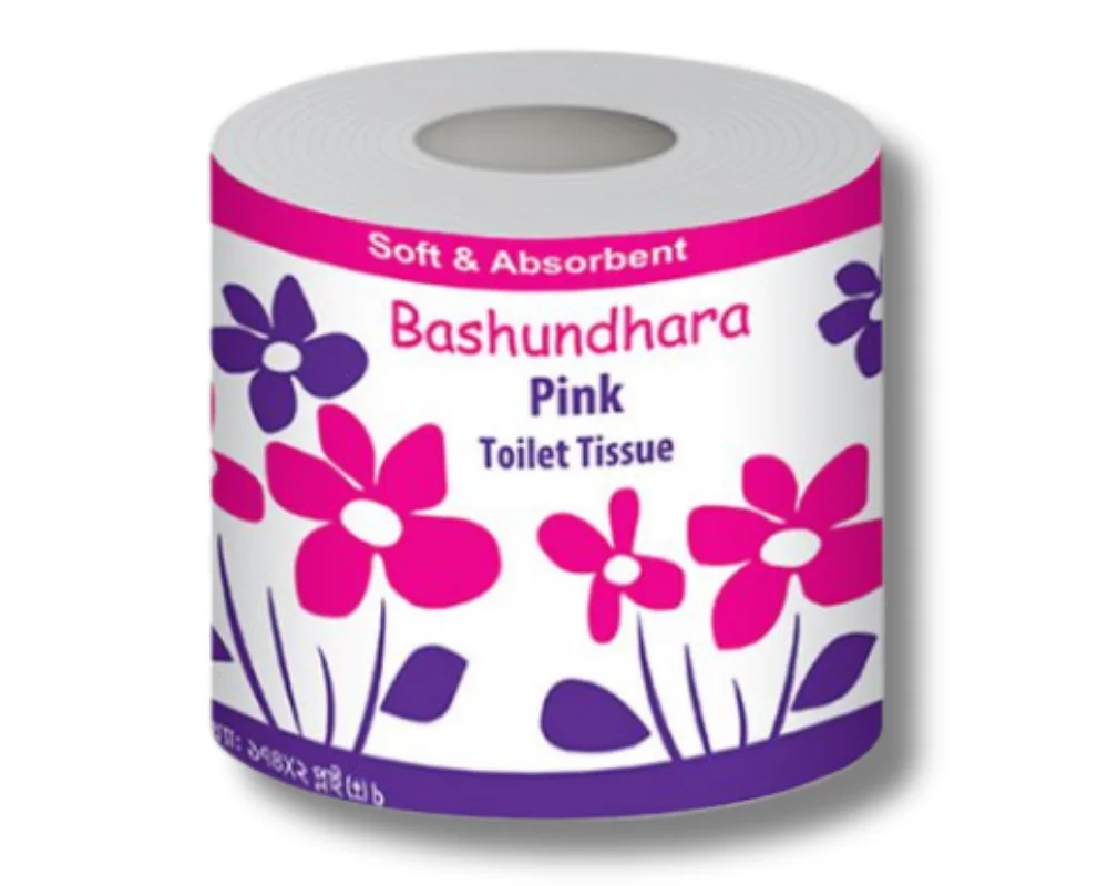 Bashundhara Toilet Tissue (Pink)
