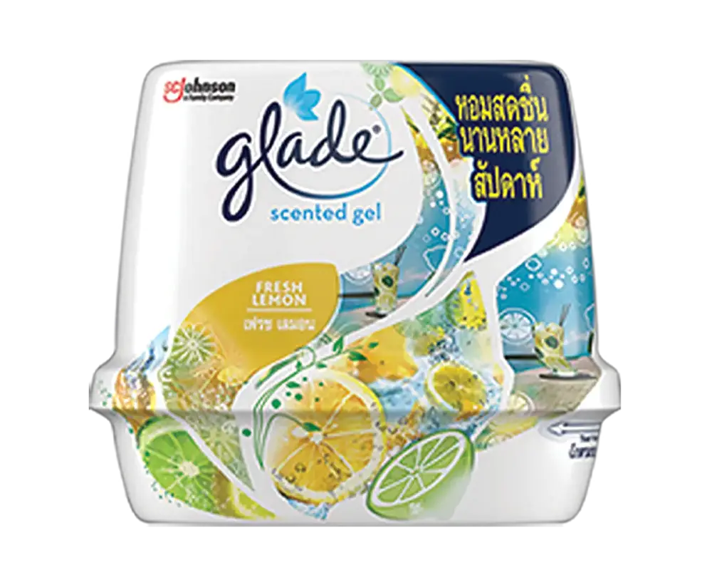 Glade Scented Gel Lemon 180gm
