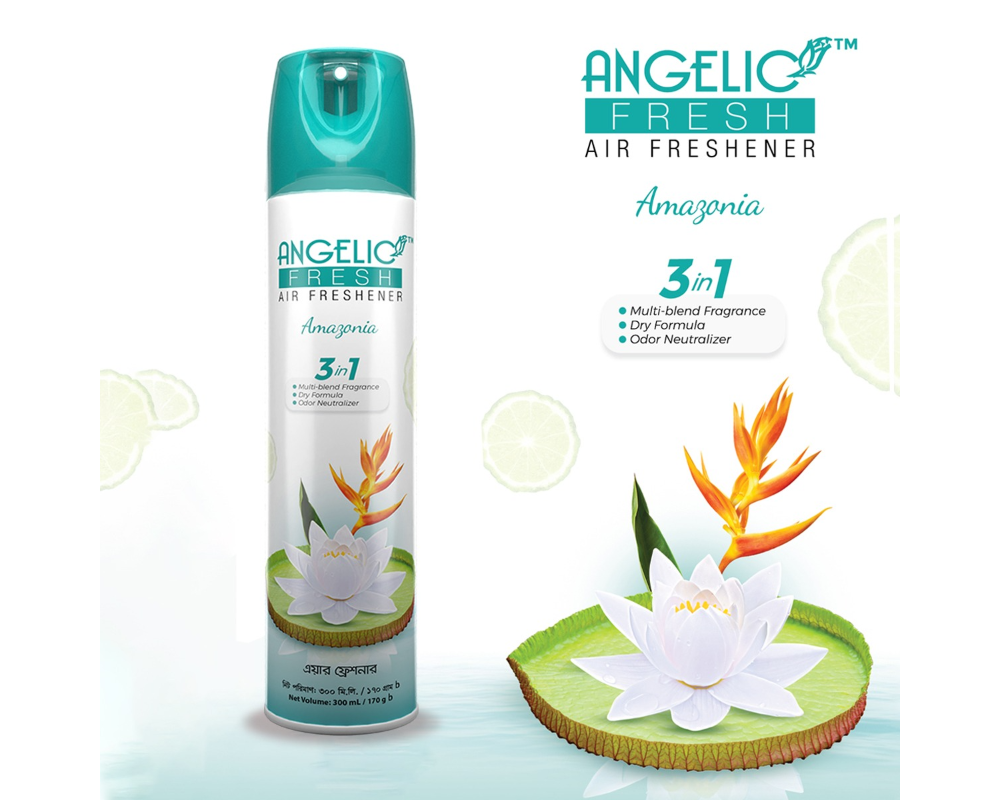 Angelic Fresh Air Freshener Amazonia 300ml