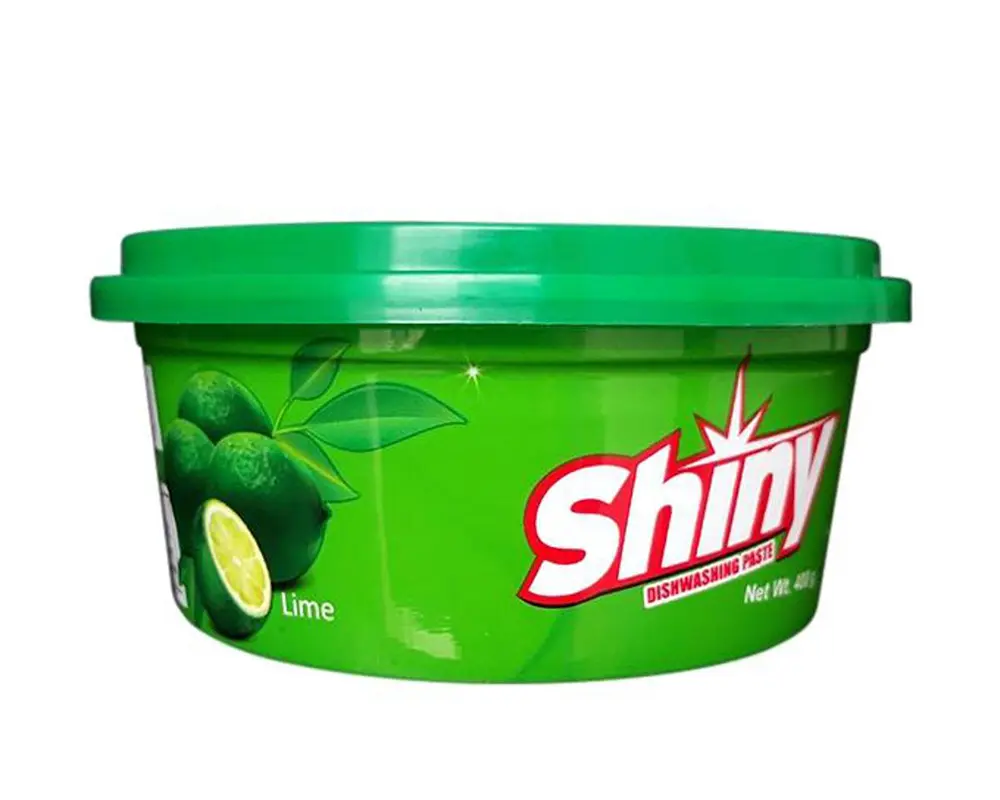 Shiny Dishwashing Paste Lime 400gm