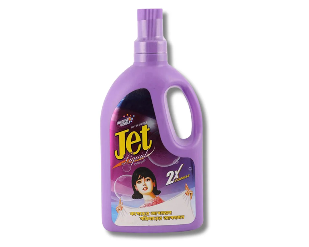 Jet Improved Liquid Detergent 2X 1000ml (Jar)