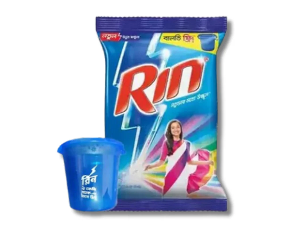 Rin Advanced Detergent Powder 2kg (Bucket Free)