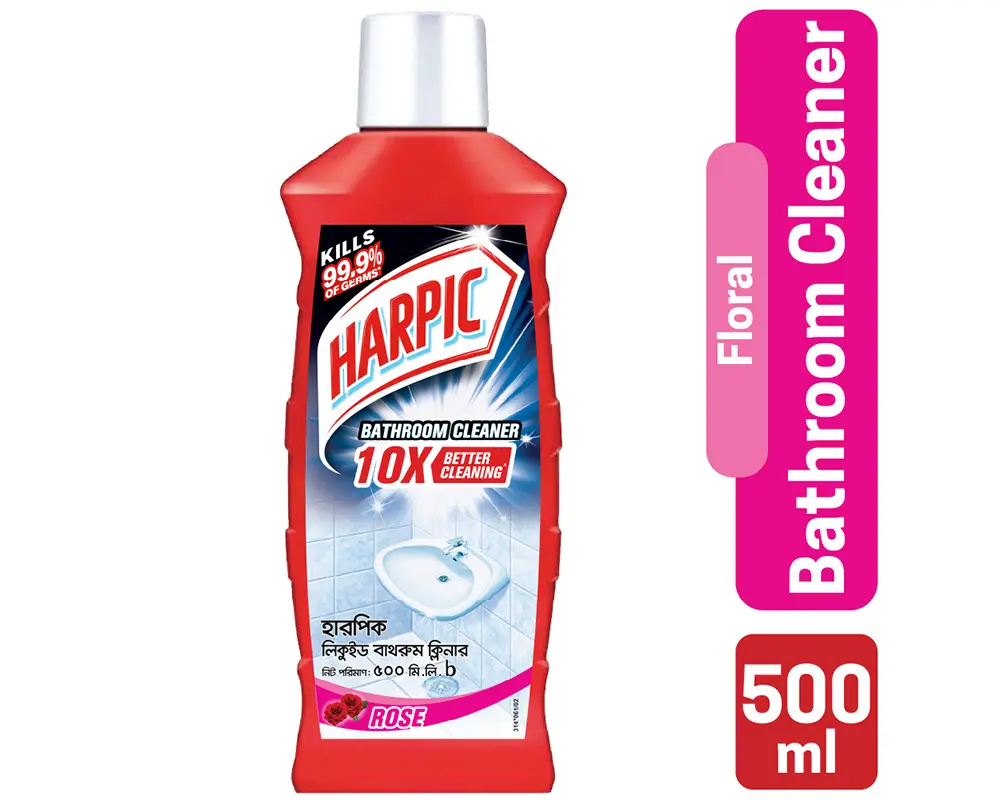 Harpic Rose Bathroom Cleaner Liquid 5Ltr.