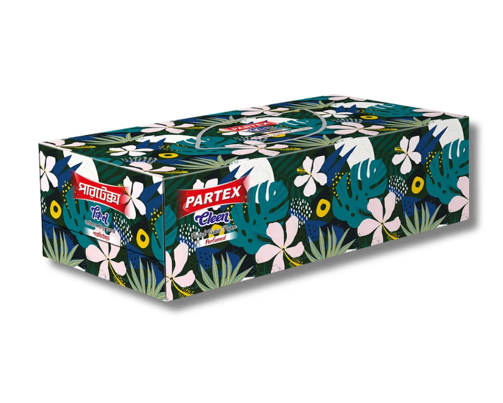 Partex Cleen Facial Tissue Paper 120X2Ply