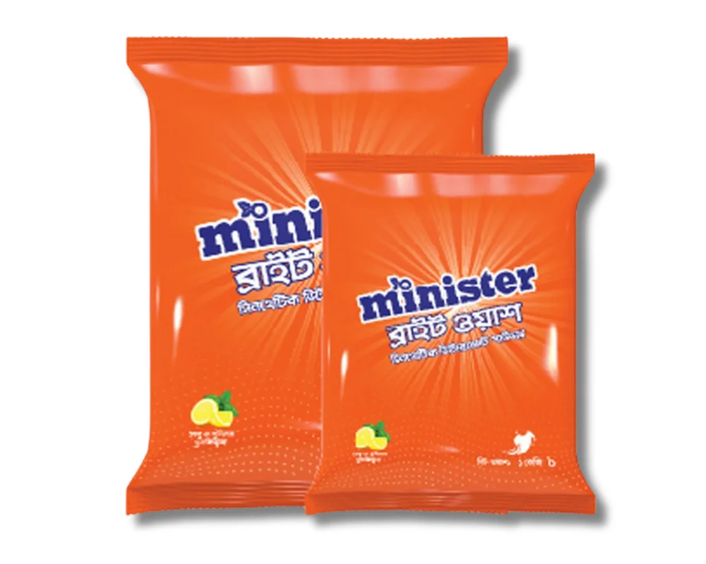 Minister Bright Wash Detergent Powder 2kg (Buy1 Get1Kg Free)