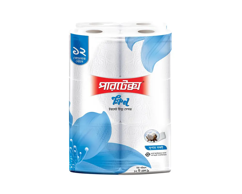 Partex Cleen Toilet Tissue 12Pcs Roll
