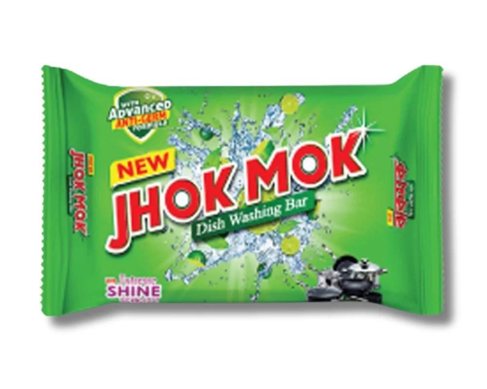 Jhok Mok Dish Washing Bar 300gm (Buy1 Get 75gm Free)