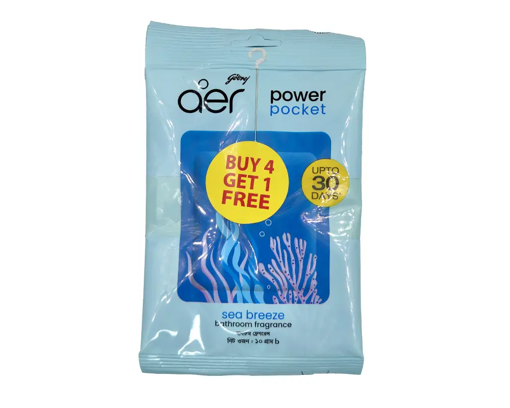 Godrej Aer Power Pocket Tangy Delight 10gm (Buy4 Get1 Free)
