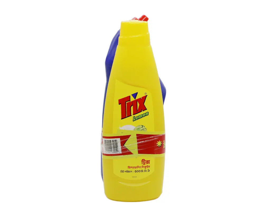 Harpic Toilet Cleaner 750ml + Trix Dishwashing Liquid 500ml (Buy2 Save 40 tk)