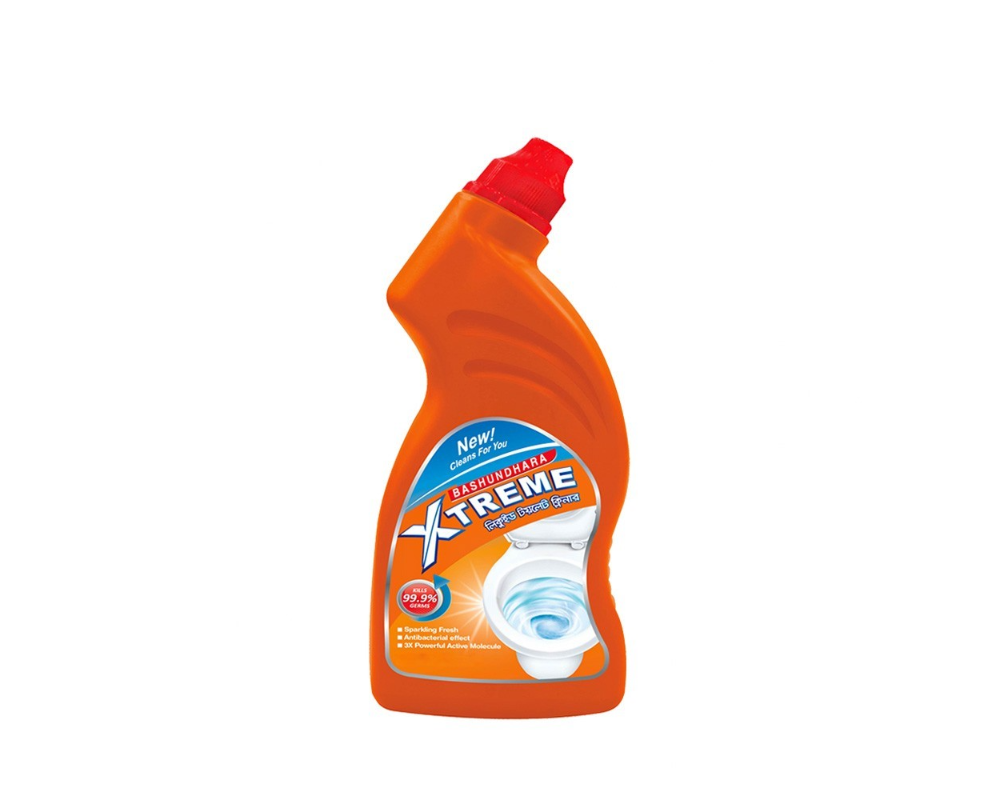 Bashundhara Xtreme Liquid Toilet Cleaner 1Ltr. (Buy1 Get1 Free)