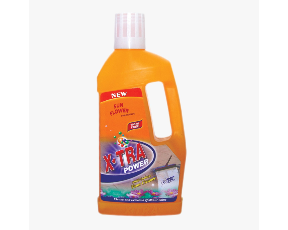 X-Tra Power Sun Flower Floor Cleaner 1Ltr. (Buy1 Get500ml Free)