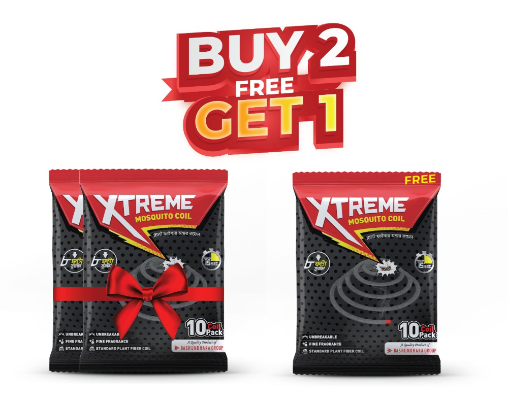 Xtreme Mosquito Coil 10Pcs (Buy2 Get1 Free)