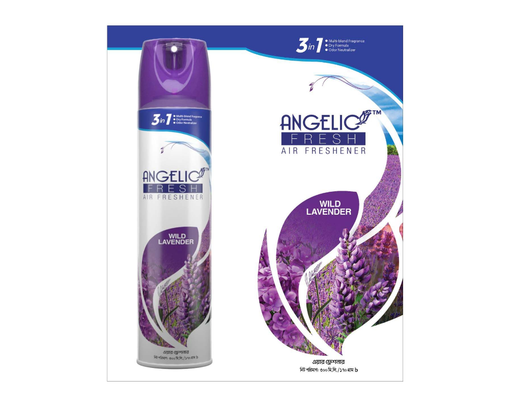 Angelic Fresh Air Freshener Wild Lavender 300ml