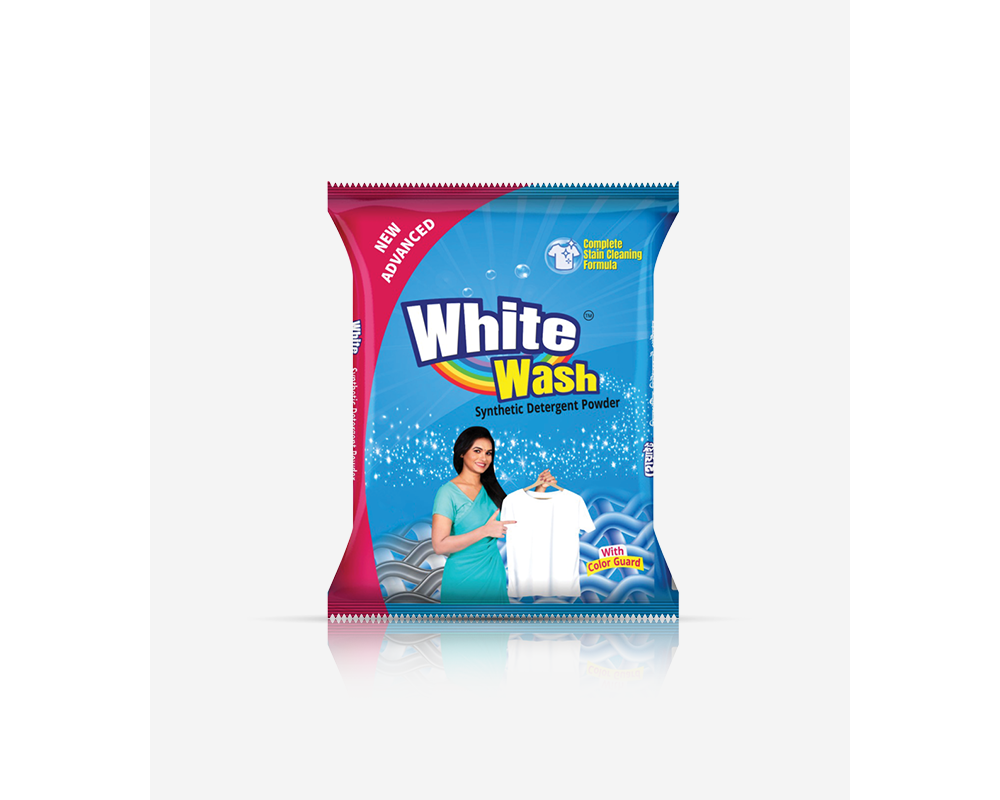 White Wash Detergent Powder 1kg (Buy1 Get500gm P. Free)