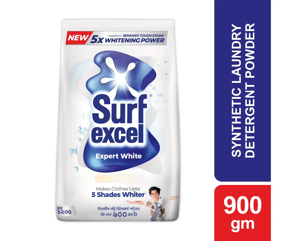 Surf Excel Expert White Detergent Powder 900gm