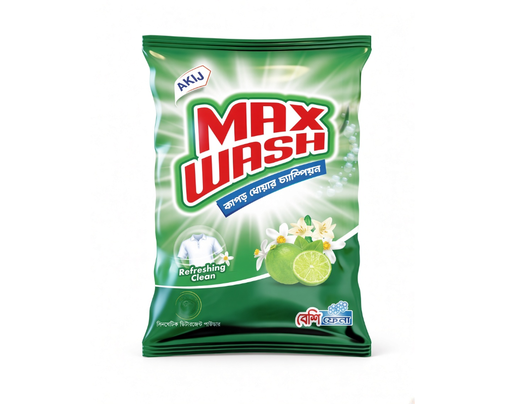 Akij Max Wash Detergent Powder 200gm