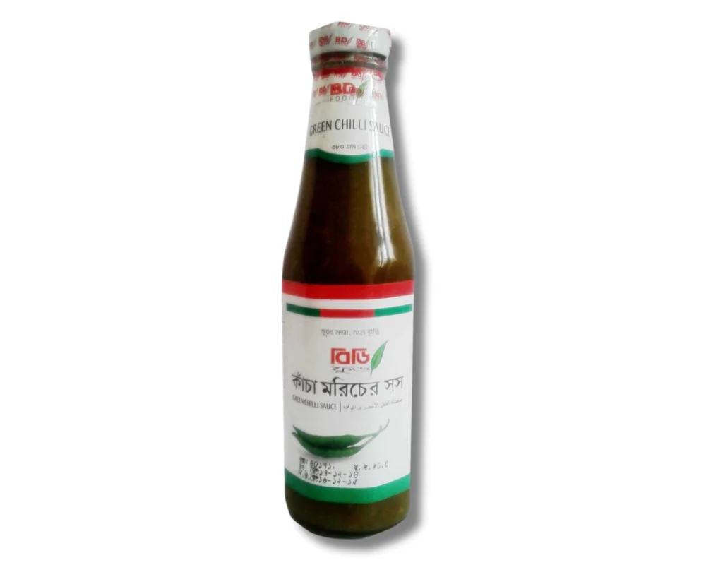 BD Food Green Chilli Sauce 360(±)20gm