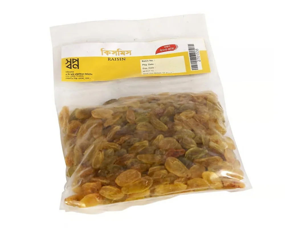Shwapno Kismis Round (Raisins) 200gm