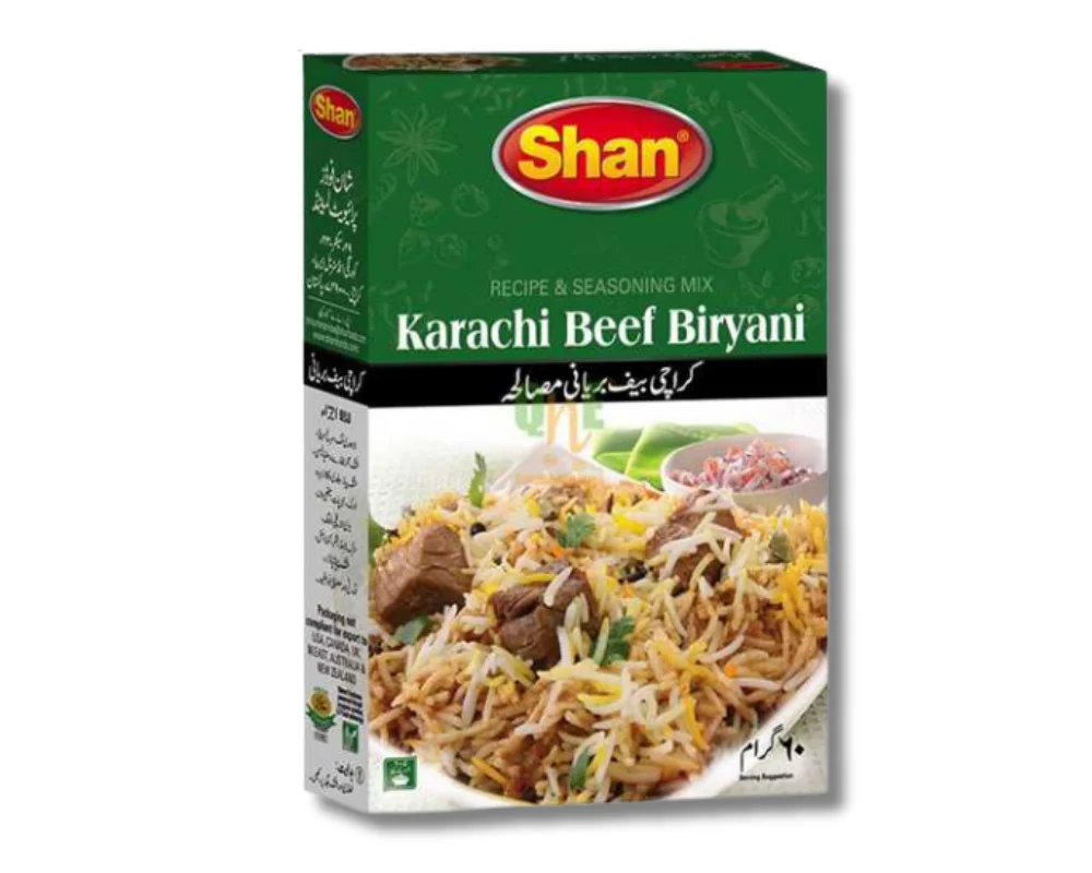 Shan Karachi Beef Biryani Mix 60gm