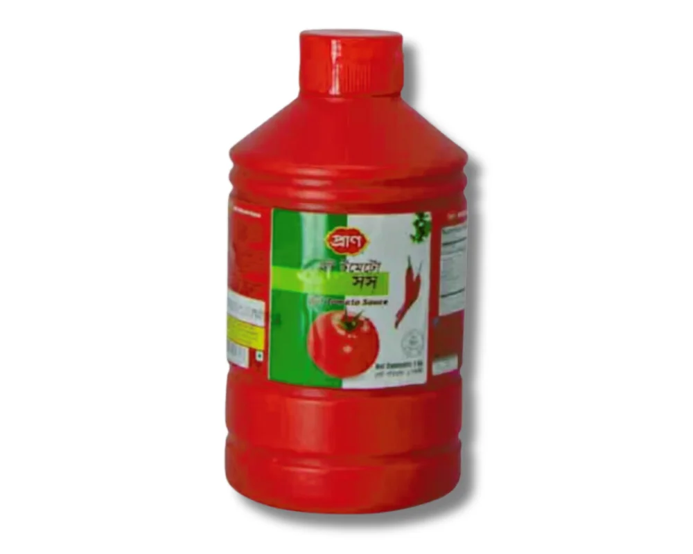 Pran Hot Tomato Sauce 1kg (Pet)