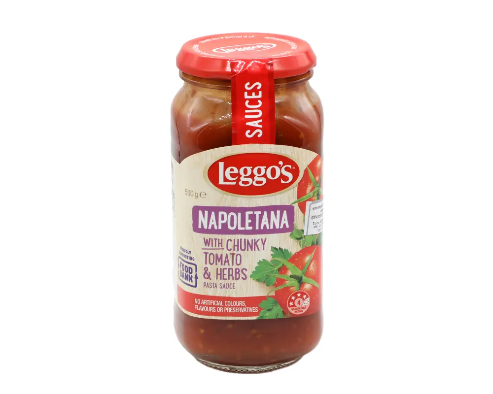 Leggo's Napoletana Pasta Sauce 575(±)75gm