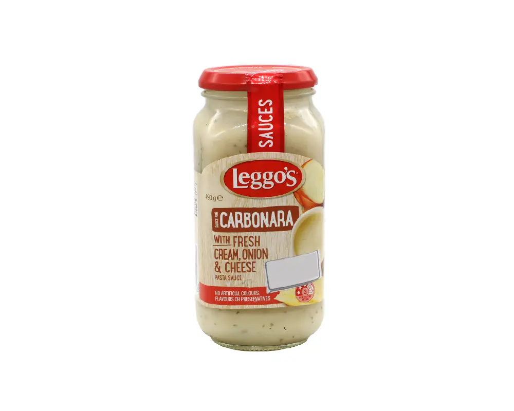Leggo's Carbonara Pasta Sauce 565(±)75gm