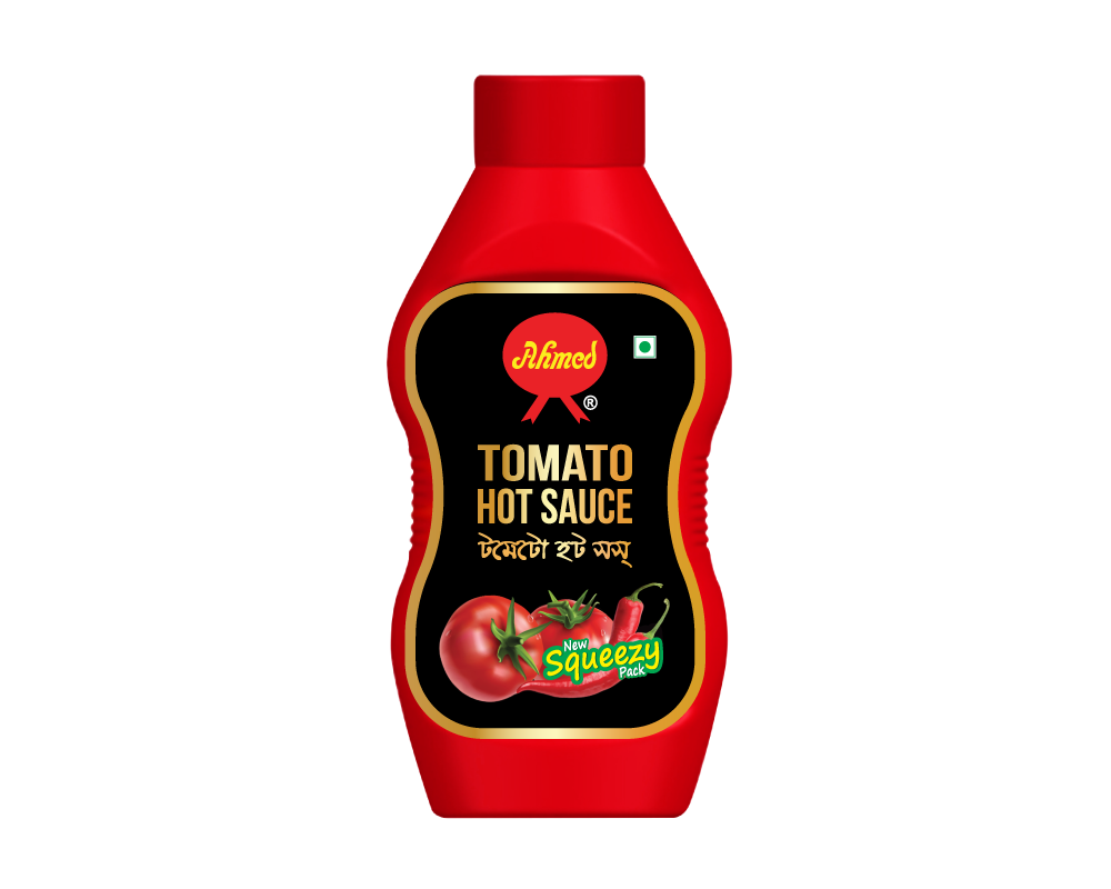 Ahmed Tomato Hot Sauce Squeezy 500gm
