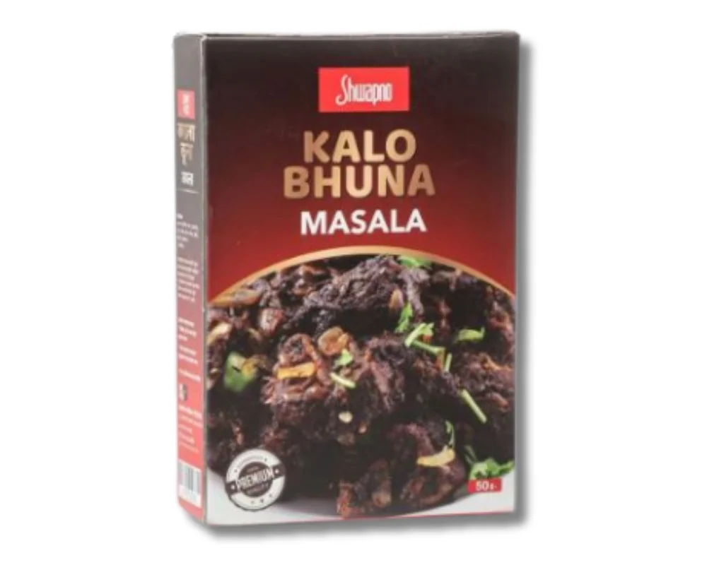 Shwapno Kalo Bhuna Masala 50gm (Box)