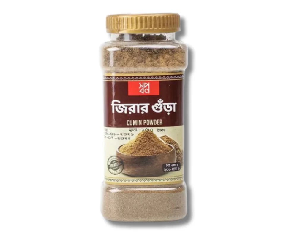 Shwapno Cumin (Jeera) Powder 200gm (Jar)