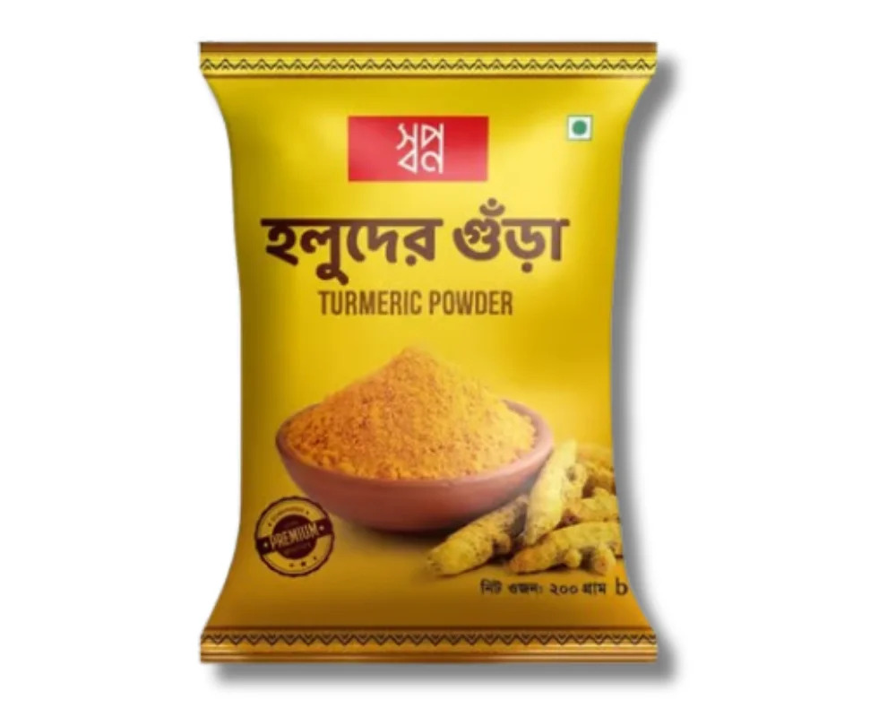 Shwapno Turmeric (Holud) Powder 200gm (Pouch)