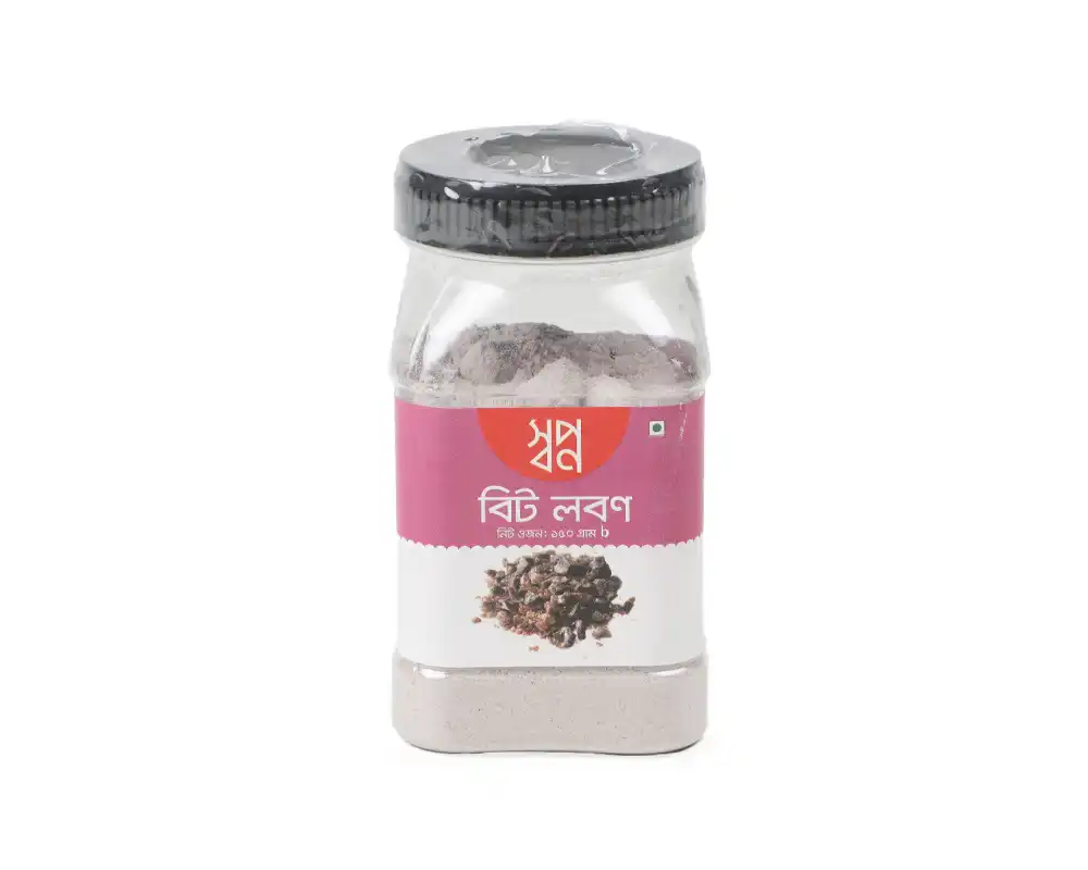 Shwapno Black Salt 150gm (Jar)