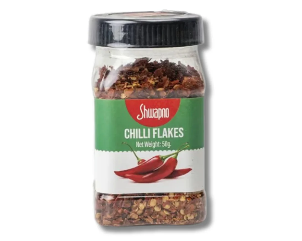 Shwapno Chilli Flakes 50gm (Jar)