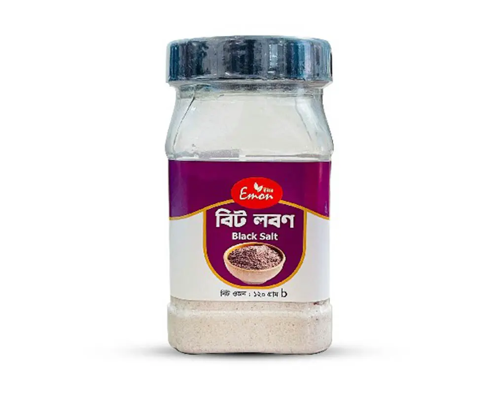 Emon Black Salt Powder 120gm